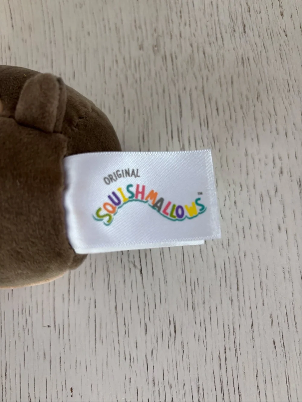 Squishmallows Mario German Shephard dog keychain stuffed toy pup backpack